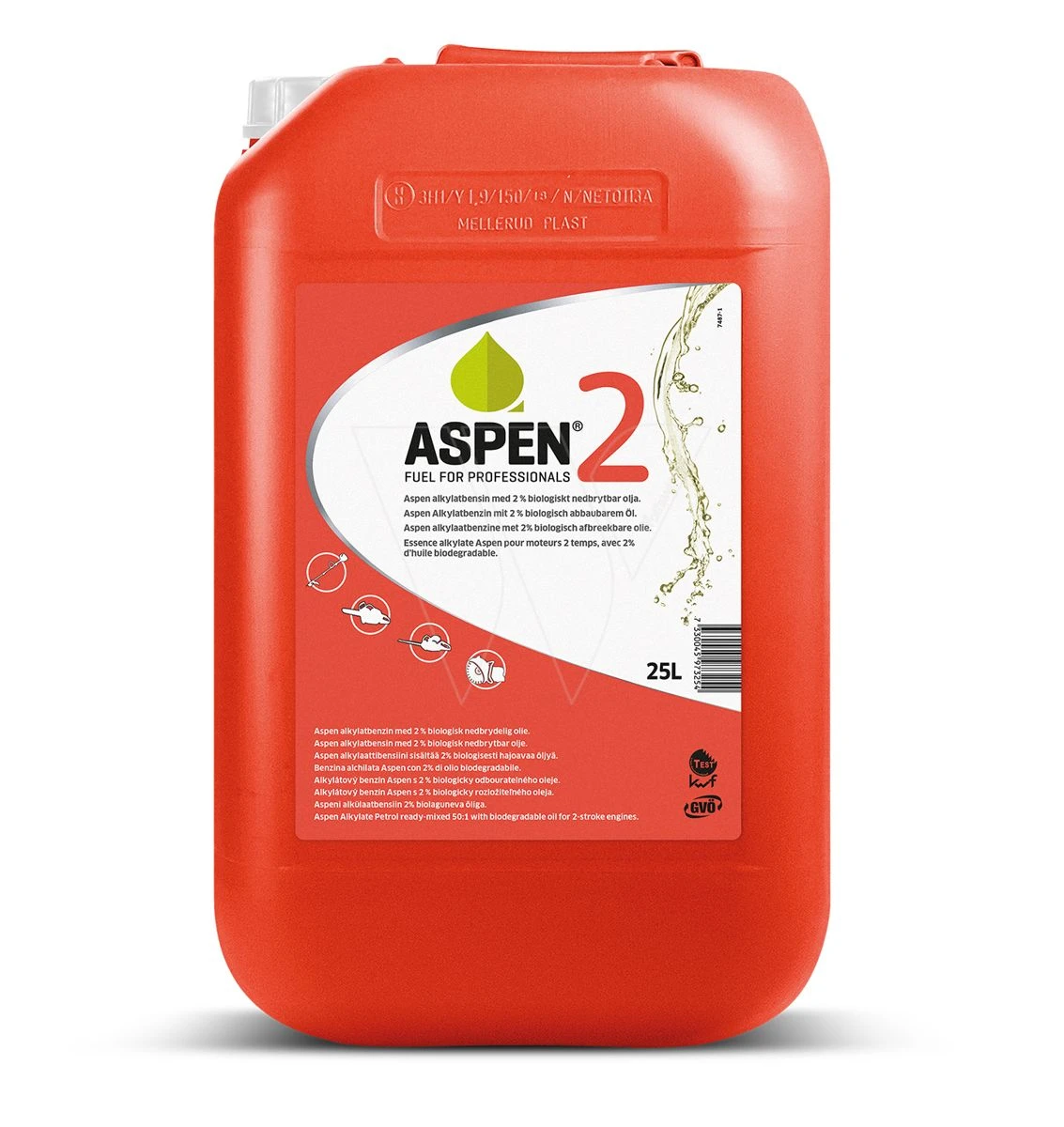 Aspen 2-takt Brandstof 25 Ltr 3 Aspen 2-takt Brandstof 25 Ltr