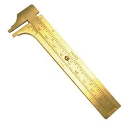 Schuifmaat Messing 100mm