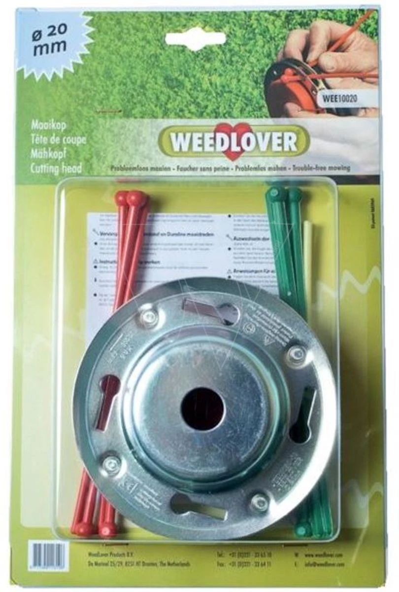 Weedlover Maaikop 20mm Universeel 3 Weedlover Maaikop 20mm Universeel