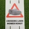 Bordje Overstekende Robotmaaier 37x23 En